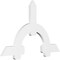 Ekena Millwork Ericson Architectural Grade PVC Gable Bracket, 60"W x 37 1/2"H x 2"D x 6"F, 15/12 Pitch GBP060X38X0206ERI00 - alternate 1
